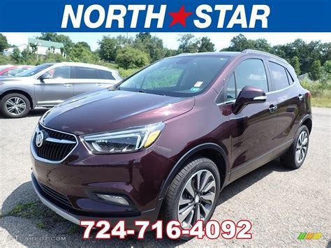 2017 Black Cherry Metallic Buick Encore Essence AWD #142381990 Photo #4 ...