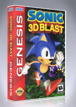 Sonic 3D Blast | Retro Game Cases