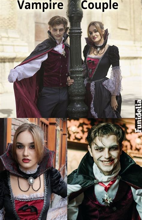 classic vampire costumes for adults, a great option for a couple in ...