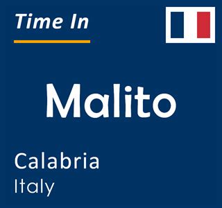 Current Local Time in Malito, Calabria, Italy