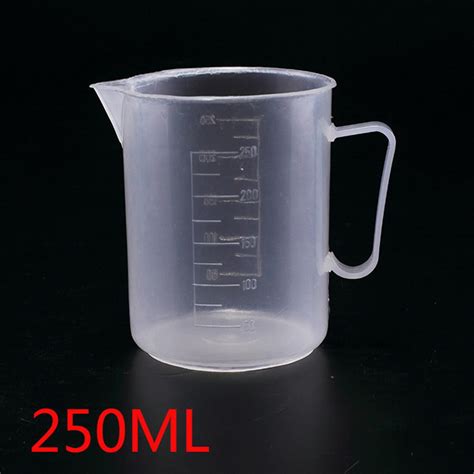 LIKEM Measuring Jug Plastic Beaker Transparent Measuring Cup Chemical ...