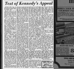 Chappaquiddick Incident - Topics on Newspapers.com