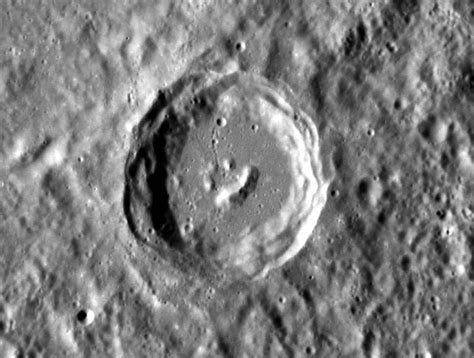 Happy Little Crater on Mercury - SpaceRef