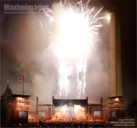 Photo of New Year Fireworks in Toronto | Stock Image MXI20401