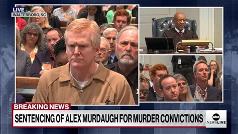 Video Alex Murdaugh sentenced to life in prison - ABC News