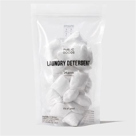 Laundry Detergent Pods – Public Goods