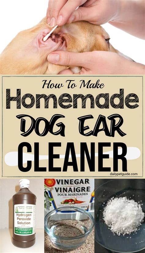 Homemade Dog Ear Cleaner in 2020 | Dog ear cleaner, Dog ear cleaner ...