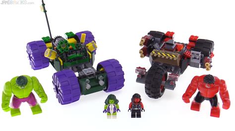 LEGO Marvel Super Heroes Hulk vs Red Hulk review! 76078