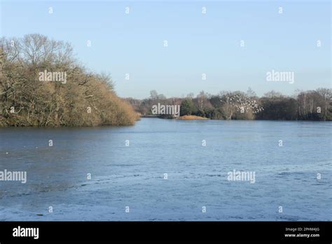 Hollow Ponds, also known as Leyton Flats, Epping Forest on the northern ...