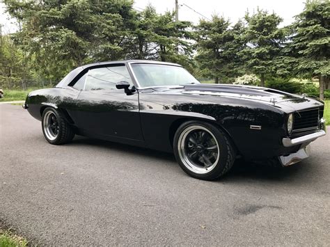 completely restored 1969 Chevrolet Camaro Black custom for sale