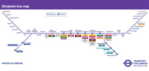 Elizabeth line unveiled on latest London Tube map | CiTTi Magazine