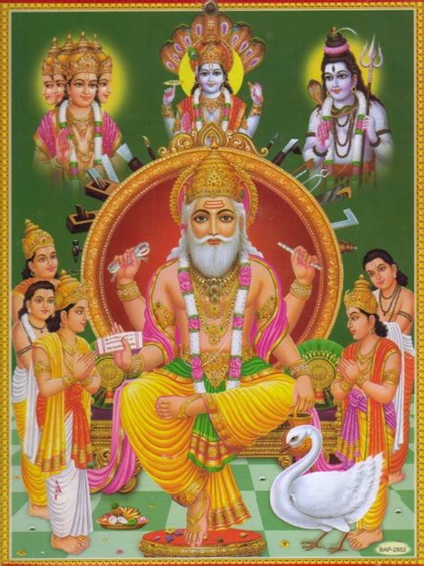 Vishwakarma: The Hindu Lord of Craftsmen and Architects The literal ...