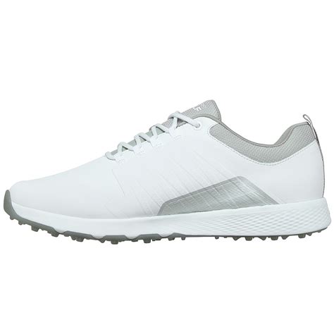 Skechers GO GOLF Elite 4 Victory Golf Shoes White/Grey | Scottsdale Golf