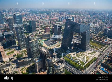 China, Beijing City, Guomao District CCTV Television Headquarters Building Stock Photo - Alamy