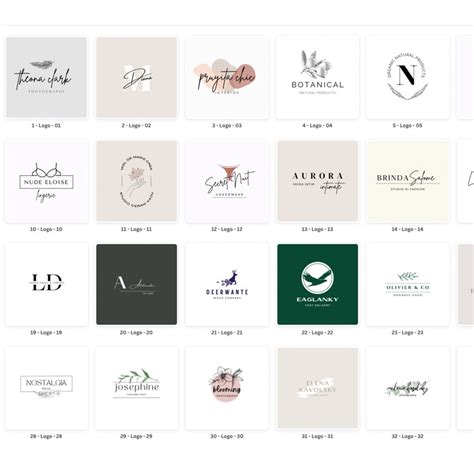 Logo Template Canva, Business Logo Design Custom Template, Logo ...