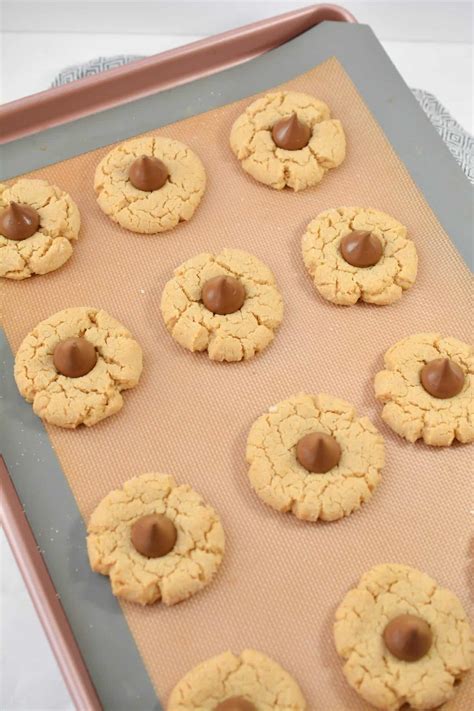 Peanut Butter Hershey Kiss Cookies - Sweet Pea's Kitchen