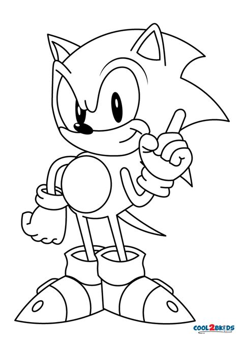 5100 Collections Sonic Cartoon Coloring Pages Latest Free - Coloring ...