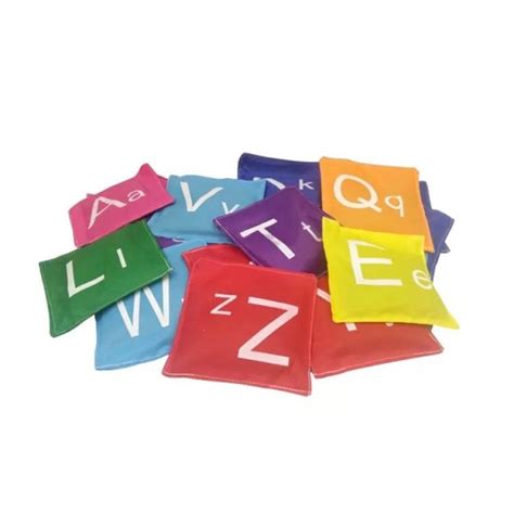 Alphabet Beanbags Set 10x10cm 26pcs – VIP Educational Supplies Pte Ltd