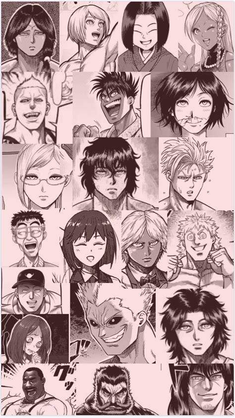 I made a new phone wallpaper of my favorite characters from kengan ashura! : r/Kengan_Ashura