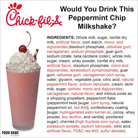 Homemade Chick-fil-A Peppermint Chip Milkshake Recipe Without ...