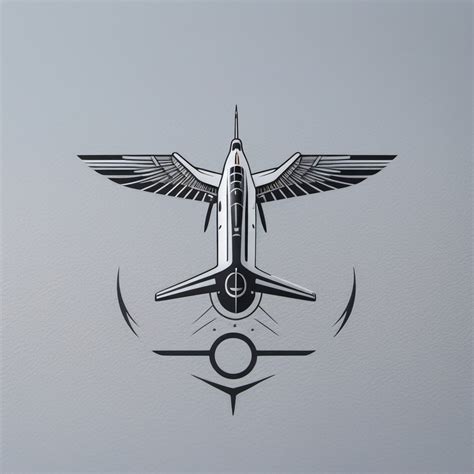 Minimalist Monogram Aircraft Company Logo | Stable Diffusion Online