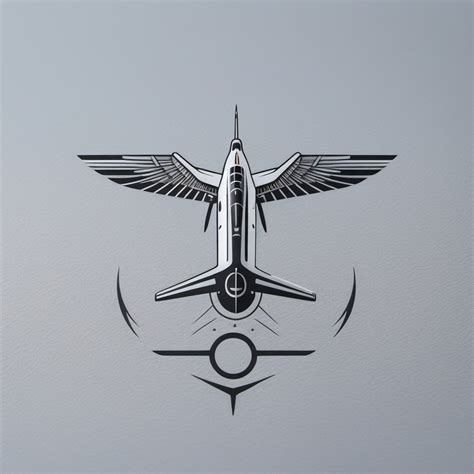 Minimalist Monogram Aircraft Company Logo | Stable Diffusion Online