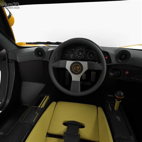 McLaren F1 LM XP1 with HQ interior 1998 3D model - Download Sports car ...