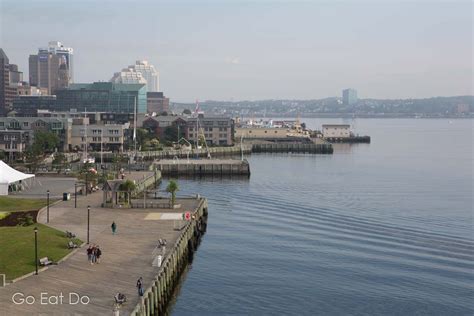 Waterfront boardwalks in Halifax, Nova Scotia’s provincial capital ...