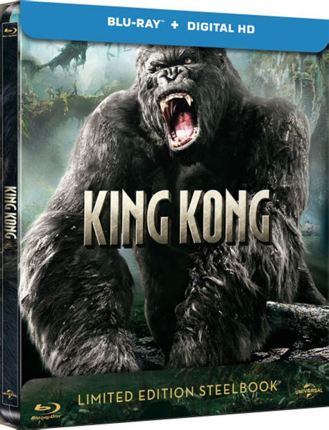 King Kong (2005) Steelbook (Zavvi Exclusive) (Limited Edition) (UK ...