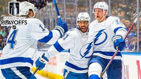 Dave Mishkin calls Lightning vs Maple Leafs highlights (Game 2, 2022 Stanley Cup Playoffs) - YouTube