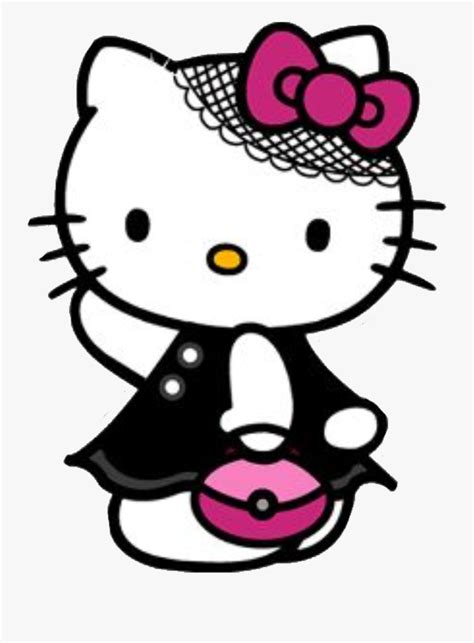 Hello Kitty Printable Cut Out is a free transparent background clipart ...