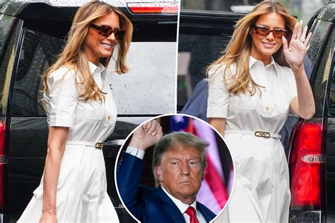 Melania Trump wears $3,200 Gucci dress ahead of Donald's birthday