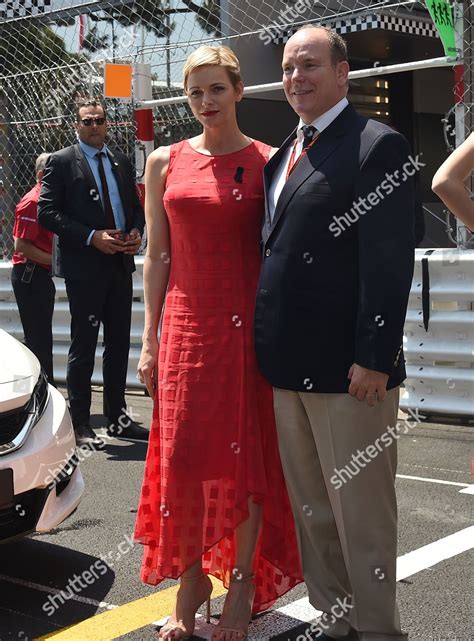 Princess Charlene Prince Albert Ii Editorial Stock Photo - Stock Image ...