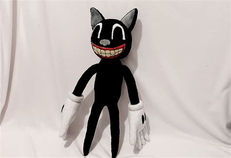 Cartoon Cat Horror Trevor Henderson Premium Handmade Plush Toy - Etsy Singapore