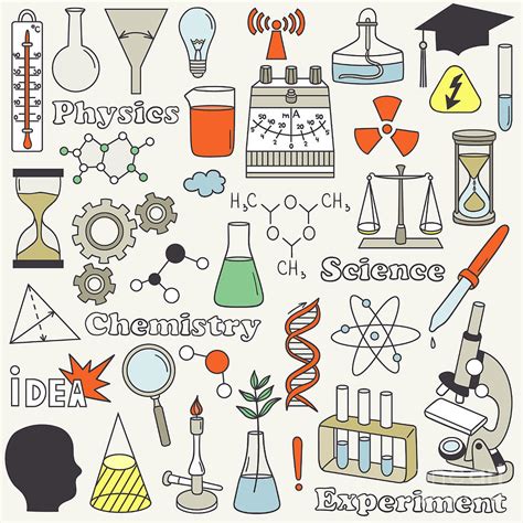 Science Clipart Set By Doodle Art | Images and Photos finder