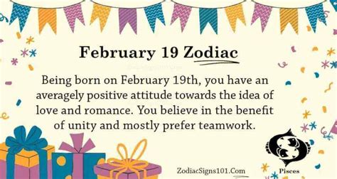 February 19 Zodiac Is A Cusp Aquarius And Pisces, Birthdays And Horoscope - ZodiacSigns101