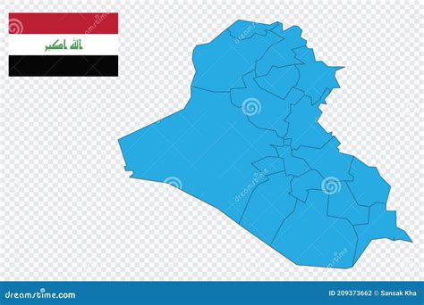 Map and flag of Iraq stock vector. Illustration of design - 209373662