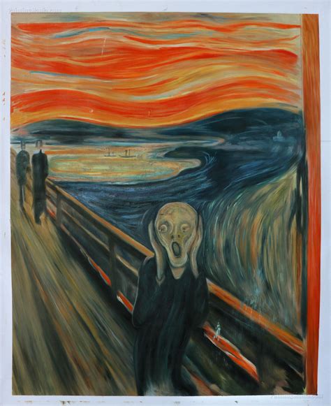 The Scream 1893 - Edvard Munch Paintings