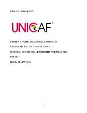 Understanding the Upper Echelons Theory in Strategic Leadership | Course Hero