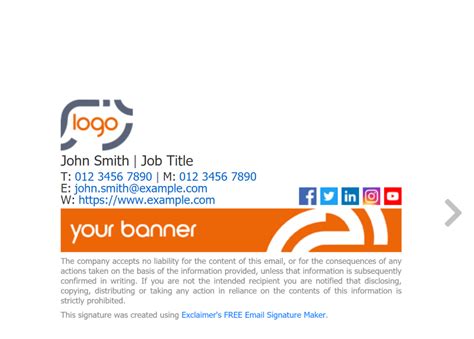 25 Best Free & Premium Email Footer Signature Template Designs to Download for 2020