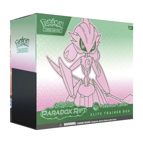 Pokémon TCG: Scarlet & Violet-Paradox Rift Pokémon Center Elite Trainer Box (Iron Valiant ...