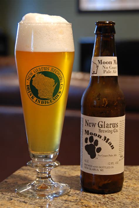 the Beer Obsessor: Beer Review: New Glarus - Moon Man