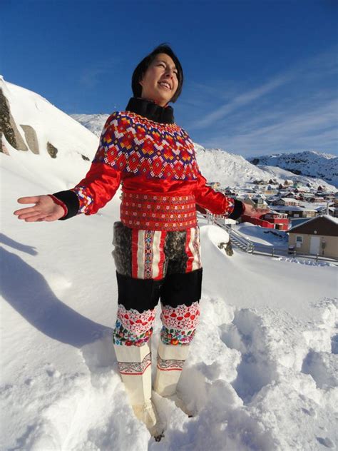 Traditional Greenlandic outfit | Christmas sweaters, North pole expedition, Folk costume