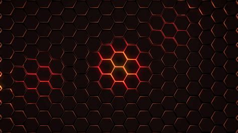 Red Hexagon Wallpapers - Top Free Red Hexagon Backgrounds - WallpaperAccess