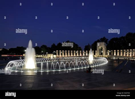 National world war ii memorial night hi-res stock photography and ...