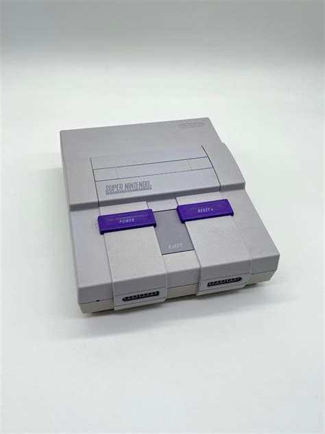 NINTENDO ~ Super Nintendo Console & Two (2) Controllers ~ *Read Details ...