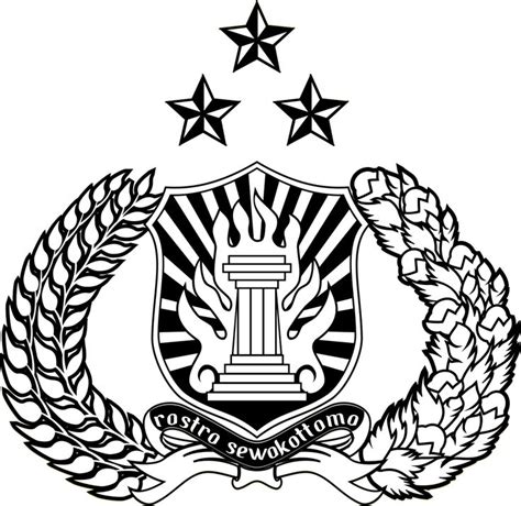 Lambang Polri (Polisi Republik Indonesia) | Logo polisi, Indonesia ...