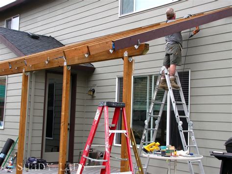 Patio Roof | Patio roof, Building a deck, Building a pergola