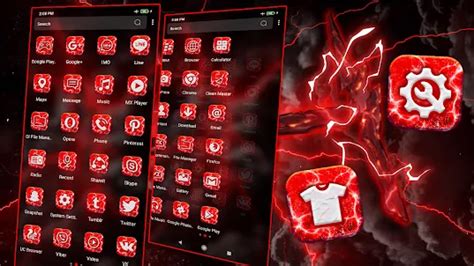 Download Red Thunderstorm Theme on PC (Emulator) - LDPlayer