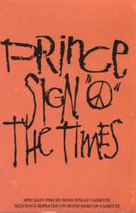 Prince - Sign "O" The Times (1987, Cassette) | Discogs